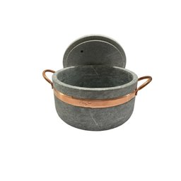 Panela de Pressão Pedra Sabão Alça de Cobre com Pino 3,6 L INDUSTRIA SÃO JOSE - 2