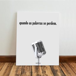 Kit 3 Quadro Decorativo Musica Clássica Retro Disco Moderno 40x28cm - 7