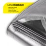 Lona Impermeabilizante 01x2,06m Blackout para Muro de Arrimo Construção Civil Leve Impermeável - 2