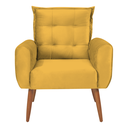 Ver imagem 3 de Jogo de Poltronas Decorativas Emma Veludo Amarelo