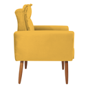 Ver imagem 4 de Jogo de Poltronas Decorativas Emma Veludo Amarelo