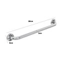 Ver imagem 3 de Barra Alça Apoio 80 Cm Aço Inox Kit 48 Uni Idoso Gestante Pcd Acessibilidade Box Banheiro Corrimao a