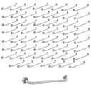 Ver imagem 1 de Barra Alça Apoio 80 Cm Aço Inox Kit 48 Uni Idoso Gestante Pcd Acessibilidade Box Banheiro Corrimao a