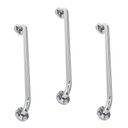 Ver imagem 1 de Alça de Apoio 60cm Barra Inox Kit 3 Unidades Acessibilidade Cadeirante Idoso Deficiente Banheiro