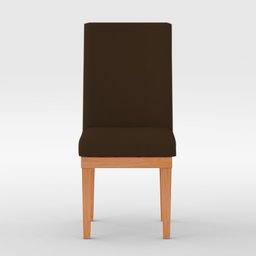 Cadeira de Jantar Reforçada Estofada - Balaqui Decor Cor:Marrom - 3