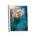 Ver imagem 1 de Quadro Leão Aquático -- BR ARTES