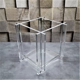 vaso cahepô luxo acrílico 23cm - 2