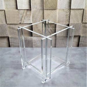 vaso cahepô luxo acrílico 23cm