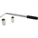 Ver imagem 1 de Chave Roda Intercambiável Soquetes 17/19mm 21/23mm - 3697017023 - Vonder Chave Roda Intercambiavel S