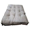 Ver imagem 1 de Almofada Futon Alto Linho Twist 120x80 Gigante Qualidade Crú