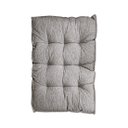 Ver imagem 2 de Almofada Futon Alto Linho Twist 120x80 Gigante Qualidade Crú