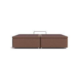Base Box Queen 39x158x198cm com Baú Ortobom Bege - 2 Base Box Queen 39x158x198cm com Baú Ortobom Bege - 2