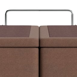 Base Box Queen 39x158x198cm com Baú Ortobom Bege - 8 Base Box Queen 39x158x198cm com Baú Ortobom Bege - 8