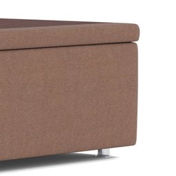 Base Box Queen 39x158x198cm com Baú Ortobom Bege - 6 Base Box Queen 39x158x198cm com Baú Ortobom Bege - 6