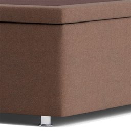 Base Box Queen 39x158x198cm com Baú Ortobom Bege - 7 Base Box Queen 39x158x198cm com Baú Ortobom Bege - 7
