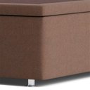 Ver imagem 7 de Base Box Queen 39x158x198cm com Baú Ortobom Bege