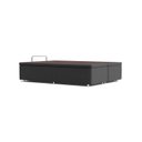 Ver imagem 1 de Base Box Casal 39x138x188cm com Baú Ortobom Cinza