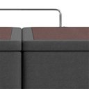 Ver mais imagens de Base Box Casal 39x138x188cm com Baú Ortobom Cinza