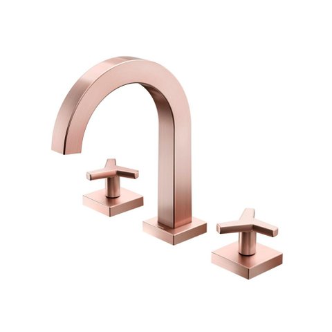 Misturador de Mesa para Lavatório Docolcity Cobre Escovado