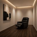 Ver imagem 3 de Piso Vinílico em Manta PVC 0,7mm Antiderrapante 8m² Imita Madeira Fosco Cacau