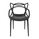 Ver imagem 4 de Kit 6 Cadeiras Polipropileno Allegra La Mobilia: Design para Sala de Jantar e Varanda