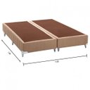 Ver imagem 2 de Base Box Queen 30x158x198cm Ortobom Bege