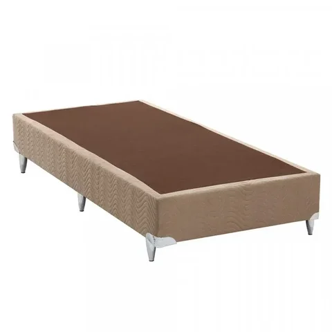 Base Box Solteiro 30x88x188cm Ortobom Bege