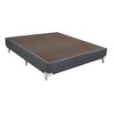 Ver imagem 1 de Base Box Casal 30x138x188cm Ortobom Cinza