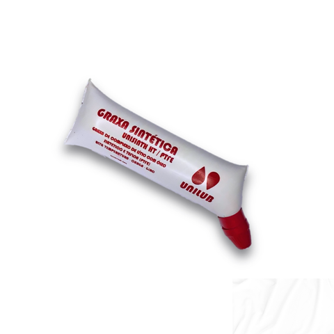 Graxa Sintética Ptfe para Pesca de Molinete 80g Vermelha