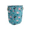 Cesto Organizador De Brinquedos Roupas Multiuso Em Tecido Cesta Dobrável 40x50cm Sereia - 6