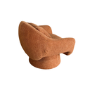 Ver imagem 6 de Poltrona Decorativa Fixa Orgânica para Sala de Estar Cogumelo Bouclê Moscow Terracota Vimont Moveis
