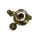 Ver imagem 3 de Elegante Garrafa Térmica Bege com Detalhes Dourado 700ml Prime Home Decor 36551