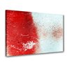 Quadro Decorativo Parede Sala Abstrato Sangue Neve 932 - 1