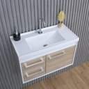 Ver imagem 5 de Gabinete Armário para Banheiro 60cm Mdf com Cuba - Potenza