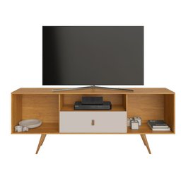 Rack para Tv até 70'' Polegadas Sublime Jcm Móveis Cinamomo/off White - 2