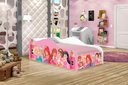 Ver imagem 4 de Mini Cama Princesas Com ColchãoCama Infantil Turma das Princesas Com Colchão
