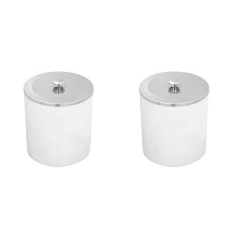 Kit Lixeira Branca C/ Tampa Util 5l (94540027) - Tramontina