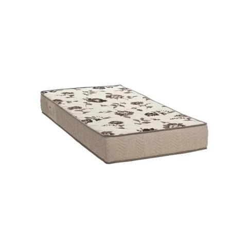 Colchão Solteiro 22x88x188cm D28 Physical Ortobom Marrom/Creme