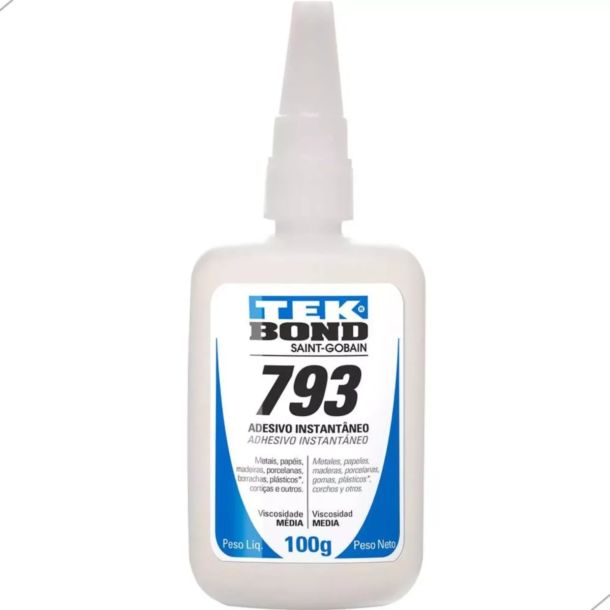 Cola Adesivo Instantâneo 793 Multiuso 100g Tekbond - 2