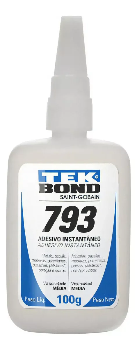 Ver imagem 1 de Cola Adesivo Instantâneo 793 Multiuso 100g Tekbond