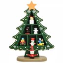 Ver imagem 5 de Arvore de Natal Madeira Natalino Papai Noel Boneco de Neve Decoraçao Mesa Sala Casa Ornamentaçao Adv