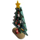 Ver imagem 2 de Arvore de Natal Madeira Natalino Papai Noel Boneco de Neve Decoraçao Mesa Sala Casa Ornamentaçao Adv