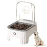 Comedouro Automatico Pet Gato Cao Cachorro Raçao Comida Sensor Movimento Presença Temporizador Progr - 1