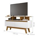 Ver imagem 2 de Rack para TV Field Cinamomo Branco
