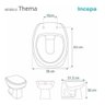Assento Vaso Sanitário Original Soft Close Thema Br Incepa - 4