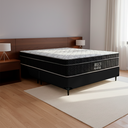 Ver imagem 1 de Colchão Casal Ortobom Molas Bonnel Airtech Progressive 138x188x29 Preto/Branco