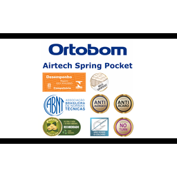 Colchão Solteiro Ortobom Molas Ensacadas Airtech Spring Pocket 88x188x30 - 7