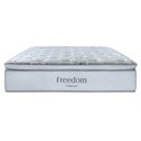Ver imagem 2 de Colchão Casal Mola Superpocket Nanolastic 138CMX32CMX188CM Freedom P52 Exclusive Ortobom Branco Cin