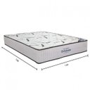 Ver imagem 2 de Colchão Queen Mola Ensacada 158CMX32CMX198CM Freedom Ortobom Branco Cinza
