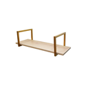 Ver imagem 1 de Nicho SIMPLES metalon 70X20 AMAD CLARIN/DOURADO  METALICO 01